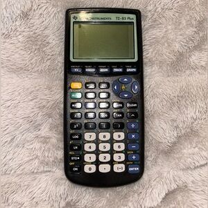 TI-83 plus calculator
